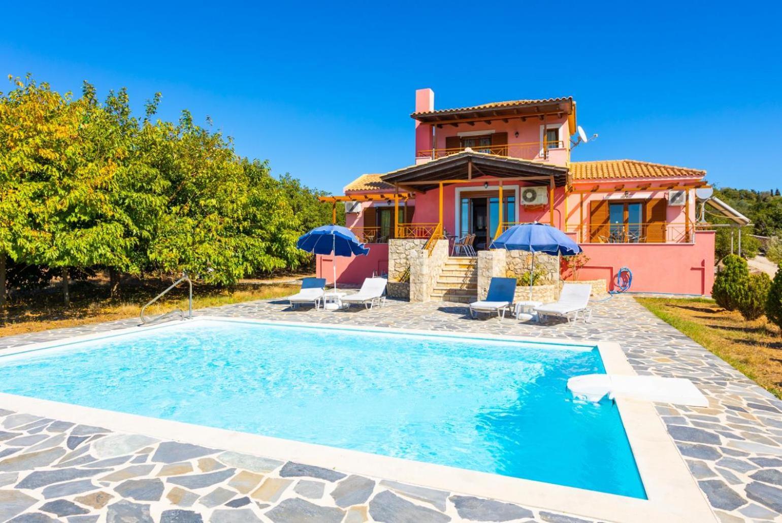 Villa Aetos Vasilikiádhes Dış mekan fotoğraf