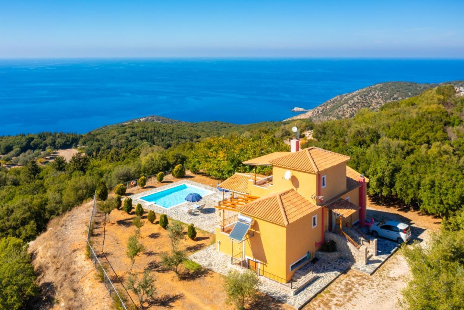 Villa Aetos Vasilikiádhes Dış mekan fotoğraf