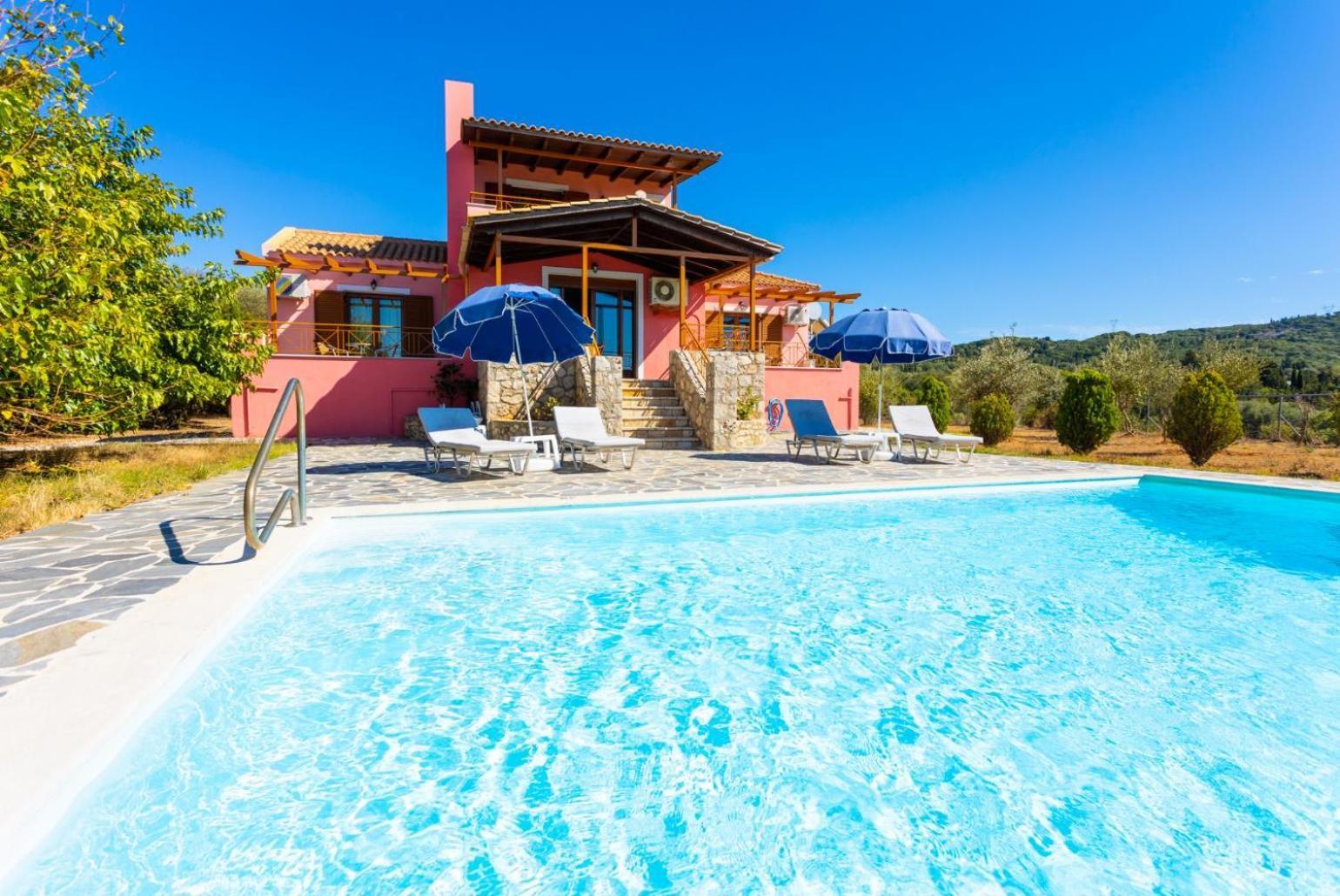 Villa Aetos Vasilikiádhes Dış mekan fotoğraf