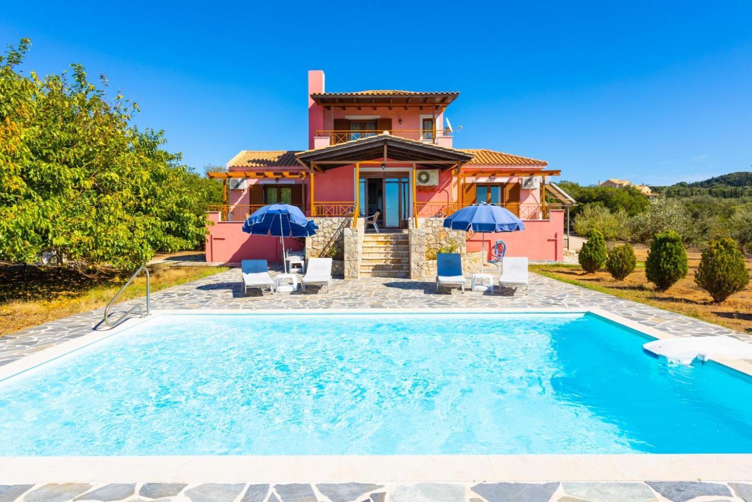 Villa Aetos Vasilikiádhes Dış mekan fotoğraf