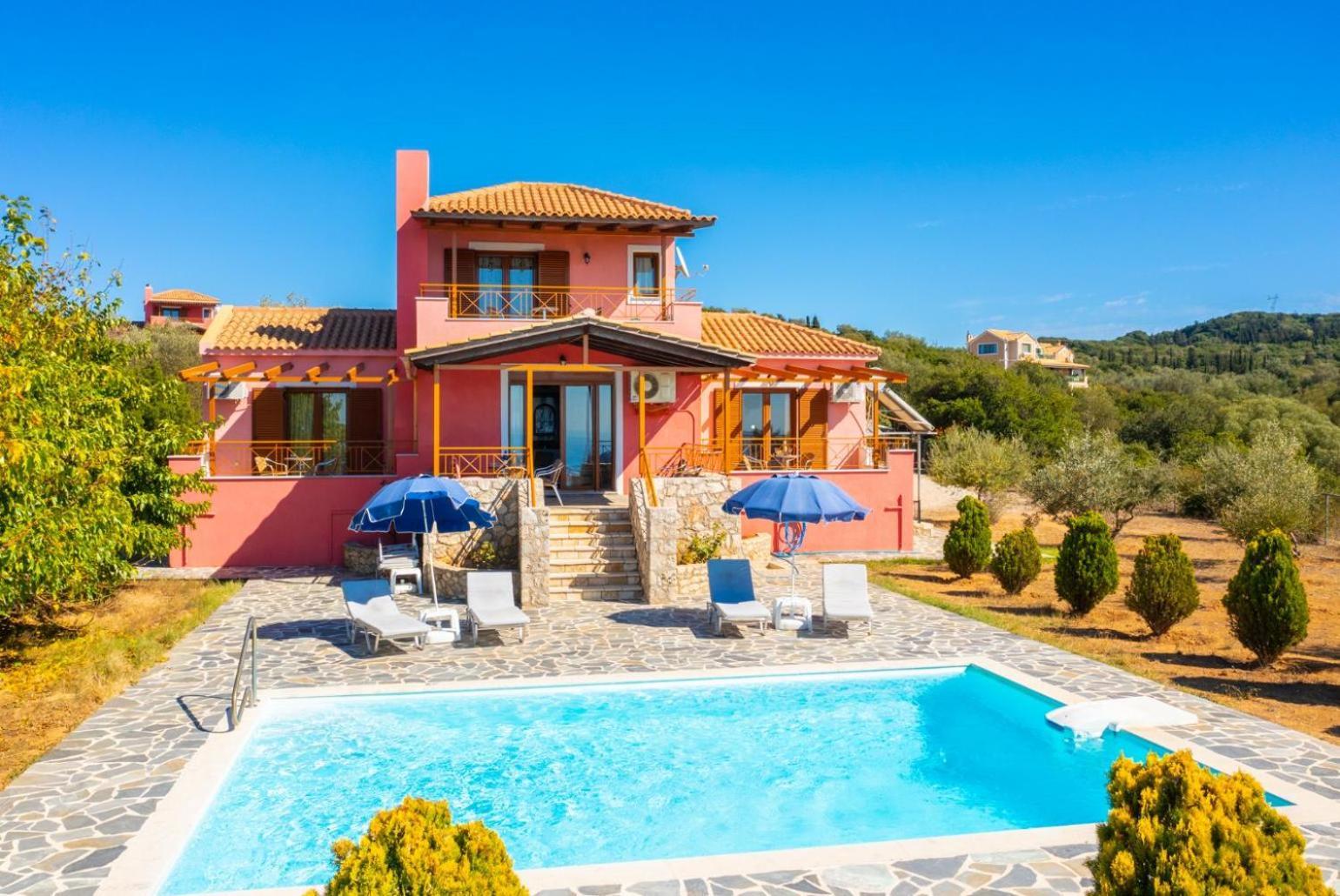 Villa Aetos Vasilikiádhes Dış mekan fotoğraf