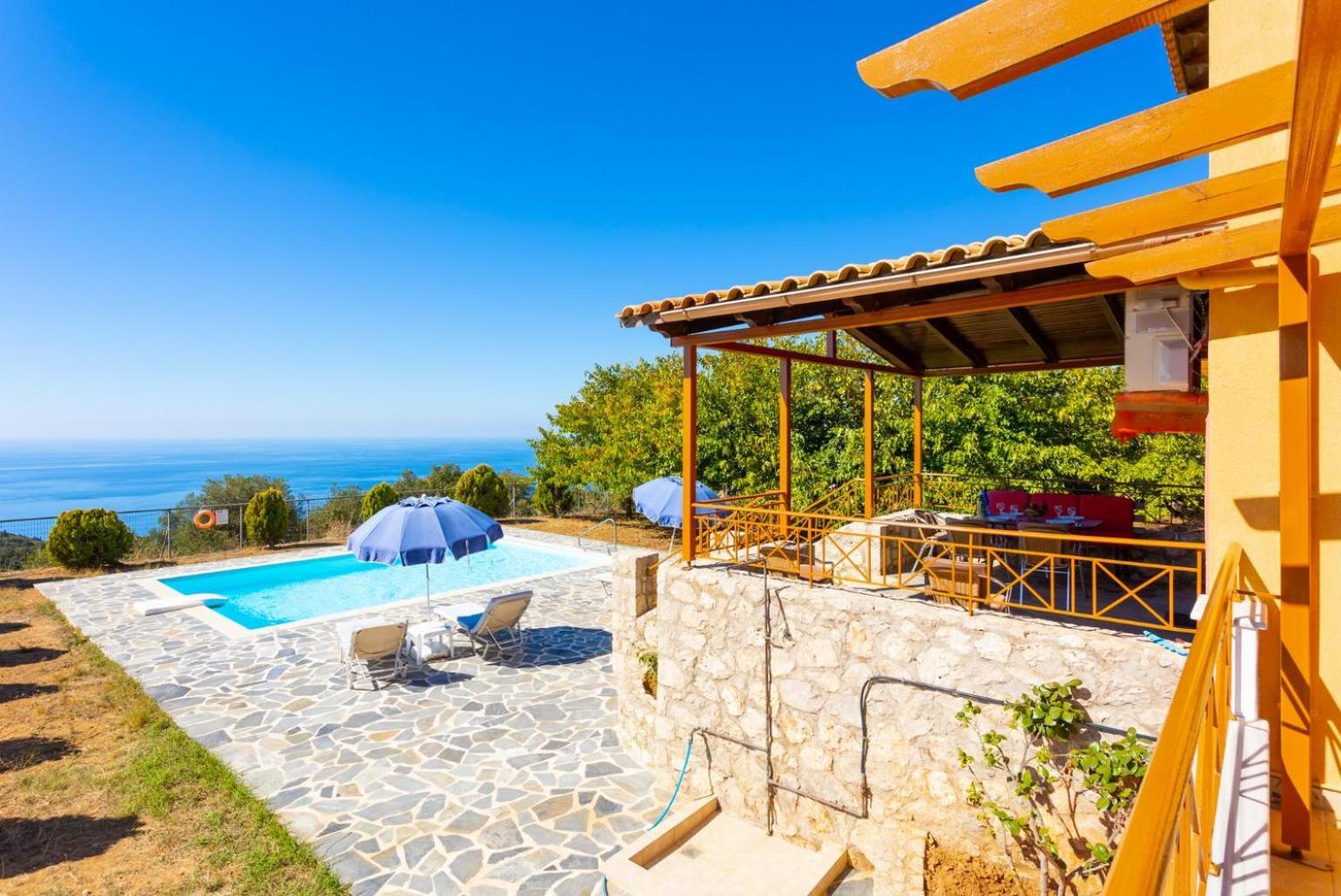 Villa Aetos Vasilikiádhes Dış mekan fotoğraf